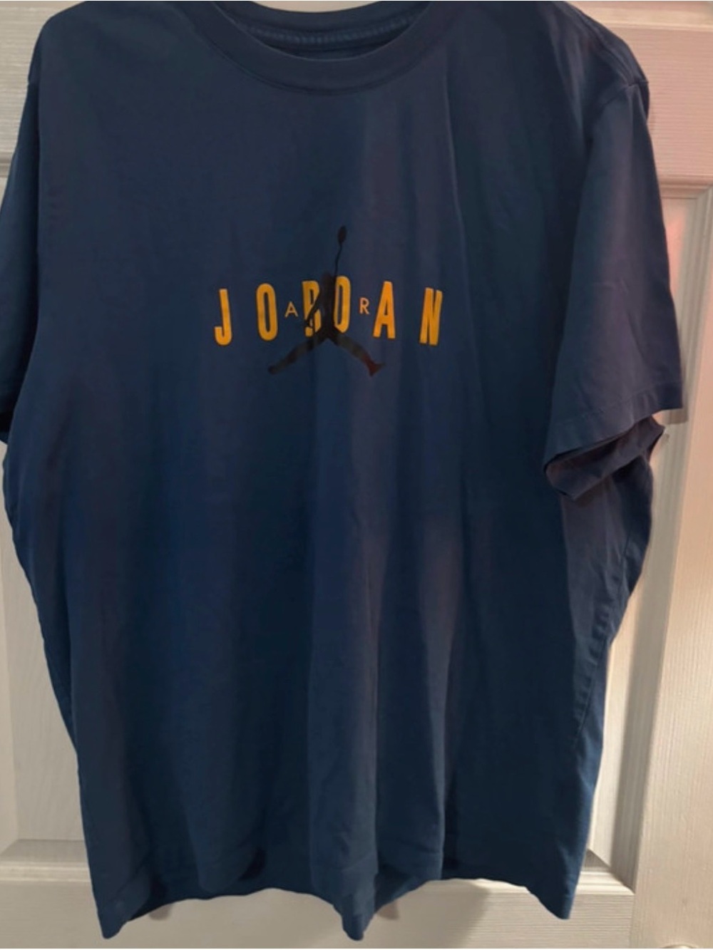 Jordan T-Shirt Jumpman Nike Blue Graphic Logo Tee